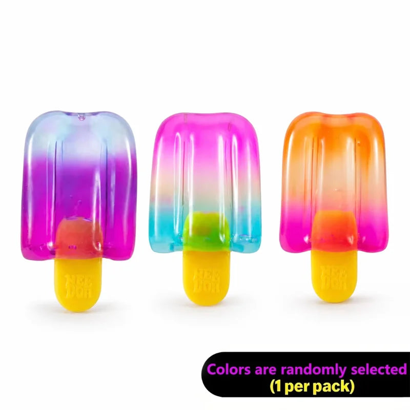 Needoh maltose ice cubes with slow rebound feature are a great stress-relieving and mood-soothing gadget for adults.