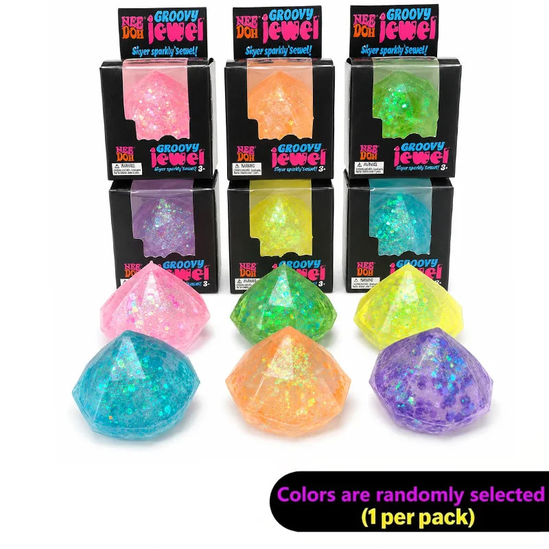 Needoh maltose ice cubes with slow rebound feature are a great stress-relieving and mood-soothing gadget for adults.